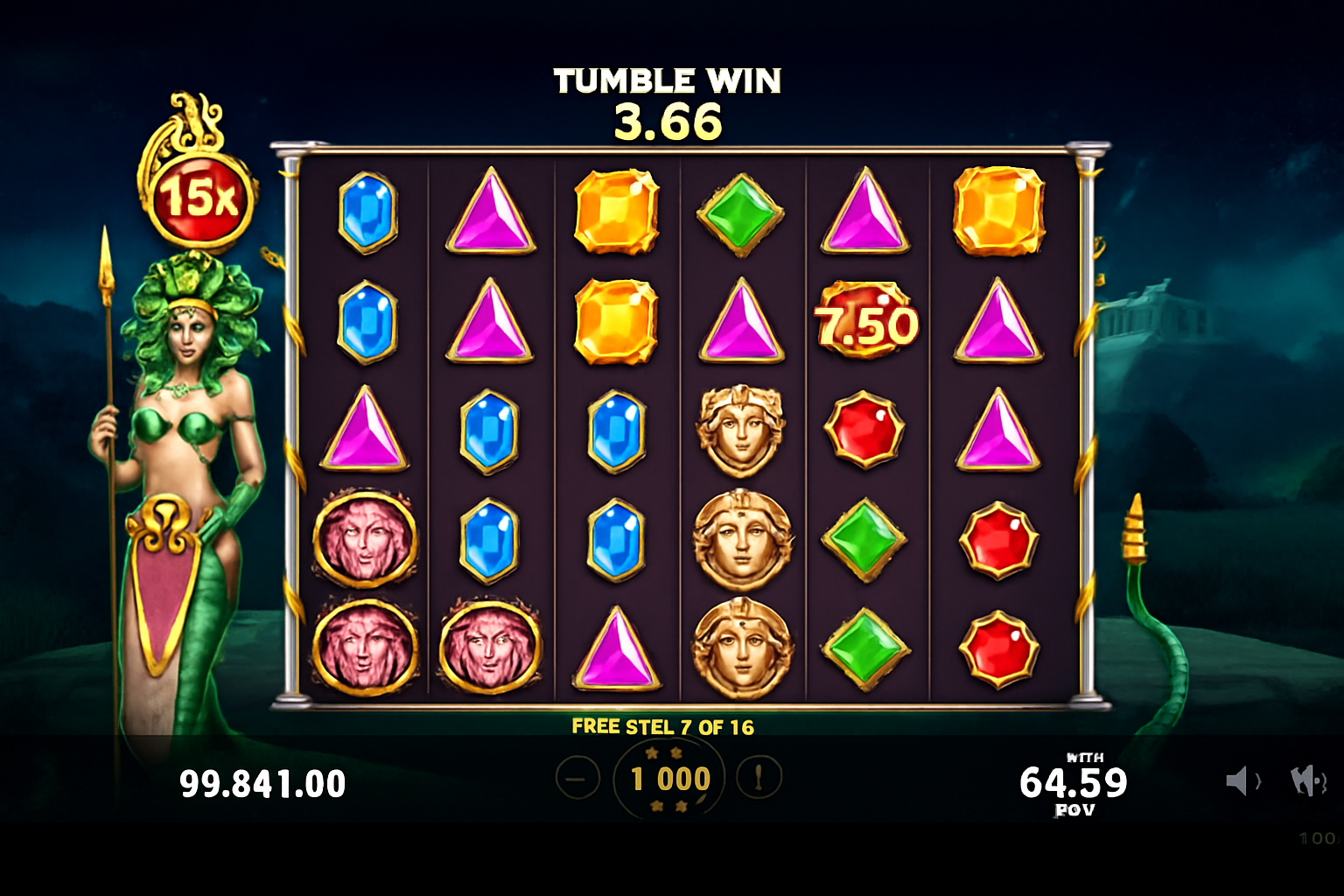 Gorgon'S Luck gameplay